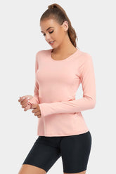 Vutru Round Neck Sports Long Sleeves